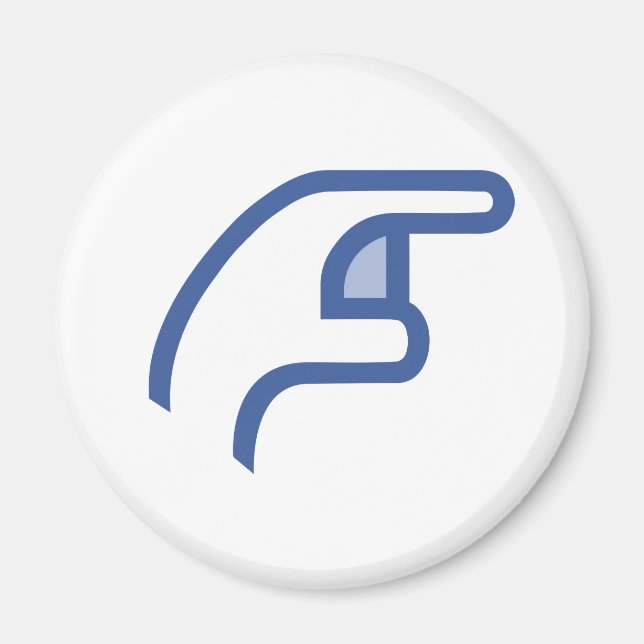 facebook POKE Magnet (Framsidan)