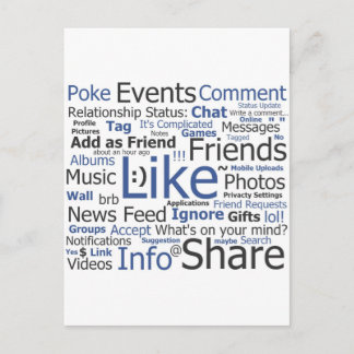 Facebook Vykort