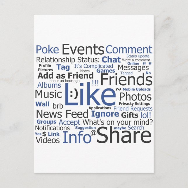 Facebook Vykort (Framsida)