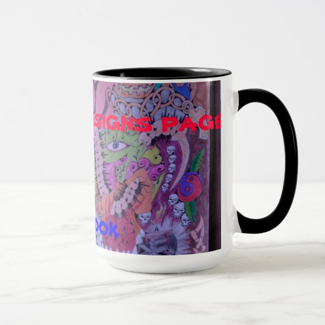 facebookkopp mugg (Höger)