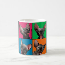 Facebuilding (Sphynx kattunge) Kaffemugg