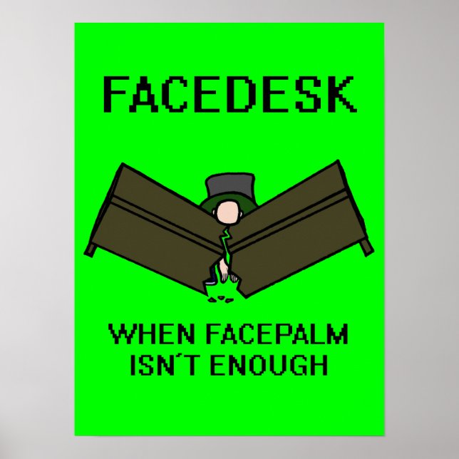 Facedesk Poster (Framsidan)