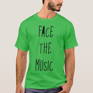Facehe Music retro T Shirt