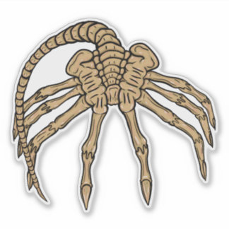Facehugger Sticker Klistermärken