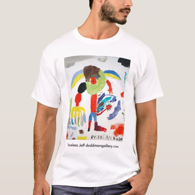 Faceless Jeff t-skjorta T-shirt (Framsida)