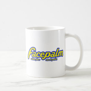 Facepalm Kaffemugg