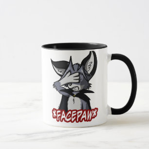 Facepaw mugg