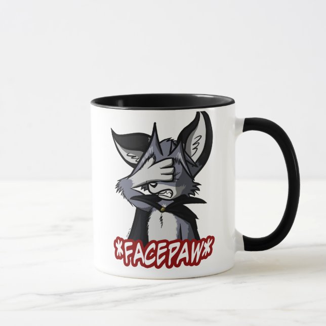 Facepaw mugg (Höger)