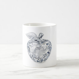 Faceted Crystal Apple Mug Kaffemugg