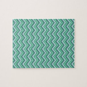 FacetEmerald Chevron Mönster Pussel
