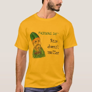 Facetious-något att säga tee shirt