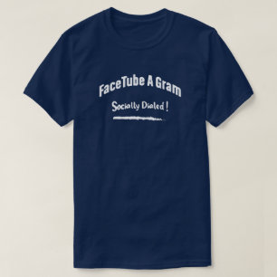 FaceTube per grammet (som rings socialt!) T Shirt