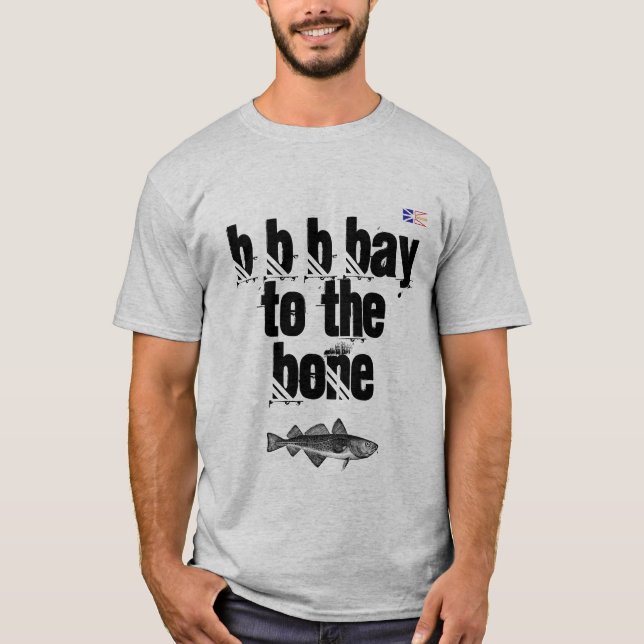 Fack till benet tee shirt (Framsida)