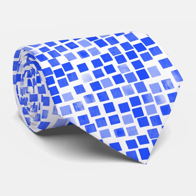 Fack v2- Gult på vit Slips (Rullad)