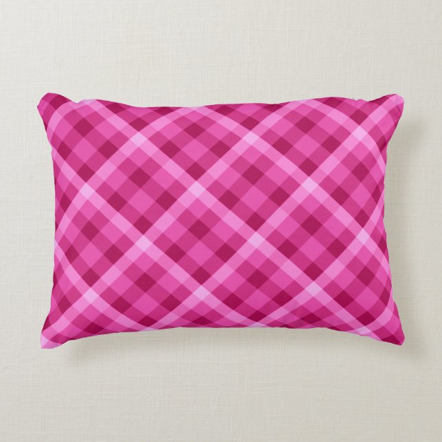 Fackad Rosa Magenta Play Pillow Prydnadskudde (Framsidan)