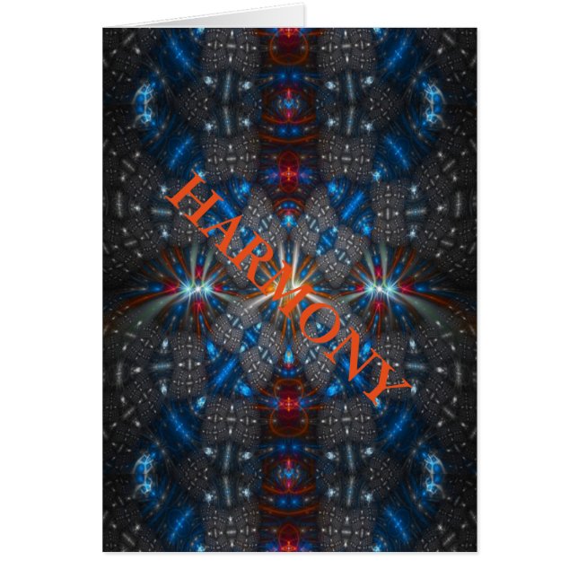 Fackal design hälsningskort (Framsidan)