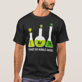 Fackar han inte så Noble Gases Funny Chemistry T Shirt