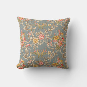 Fackare Baroque Ornament stil gräns-design än Kudde