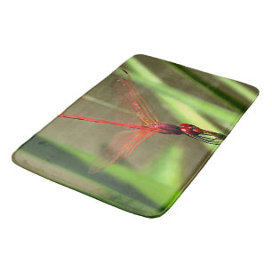 Fackelfilter Dragonfly Akrylmålning Badrumsmatta