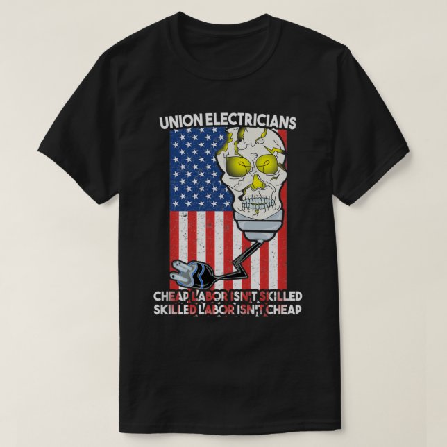 fackelmäklare Gift for Electrical Workers T Shirt (Design framsida)