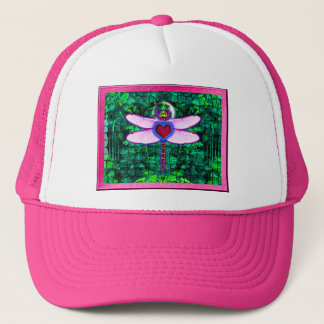 Fackelramad "Crackel Framed Dragonfly"-pipa Keps