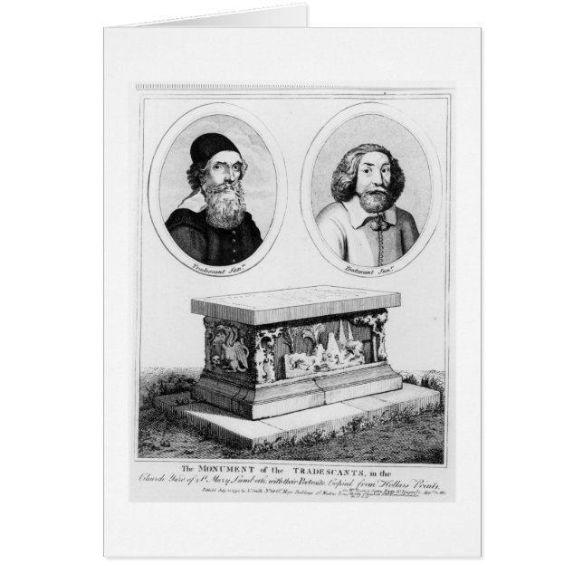 Fackernas monument i kyrkogården hälsningskort (Framsidan)