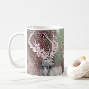 Facket Reindeer Elk Buck Bull Coffee Mugg, Kopp