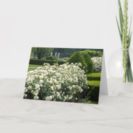Facket Ro Garden Blommigt Photo Anpassningsbar Car Kort