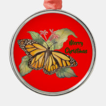 Fackfärgning av Golden Monarch-fjäril