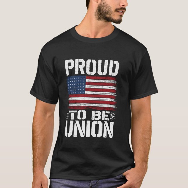 Fackförening Arbetarförbund Stark T Shirt (Framsida)