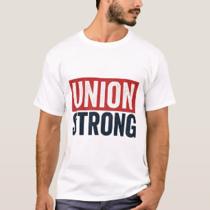Fackförening Stark – Modig Arbetarolidaritet T Shirt