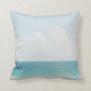 Fackfoto Coola Blå Oceanen Himlar Kudde