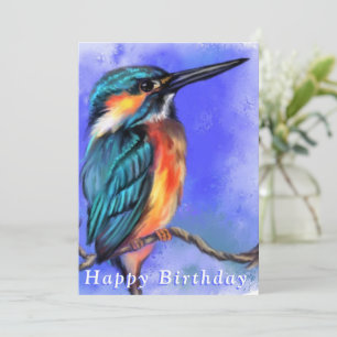 Fackisk Kingfisher Bird Teckning - Grattis på föde