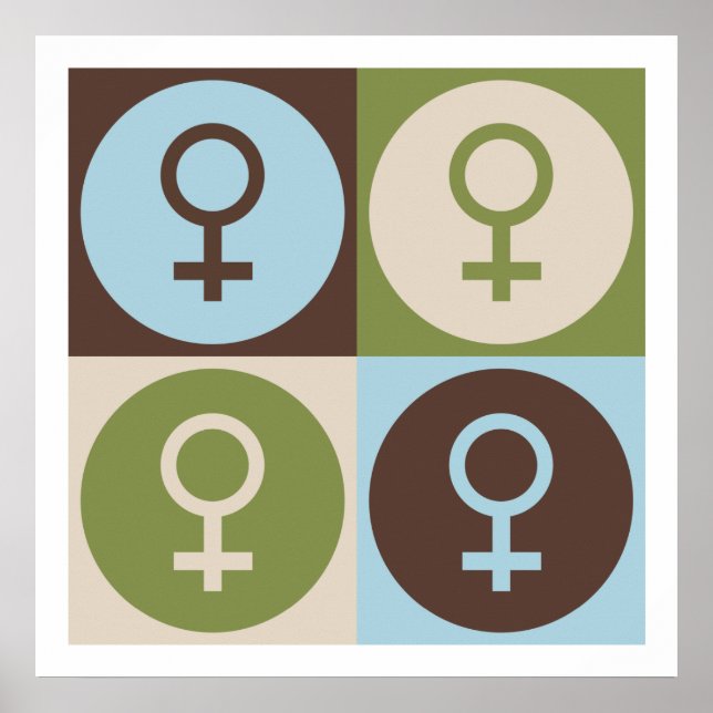 Fackkonst feminism poster (Framsidan)
