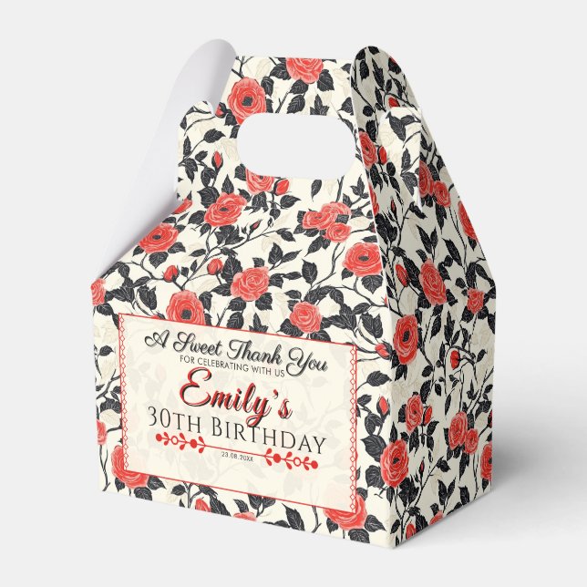 Facklåda Ro för Vår födelsedag Presentaskar (Framsidan Sidan)