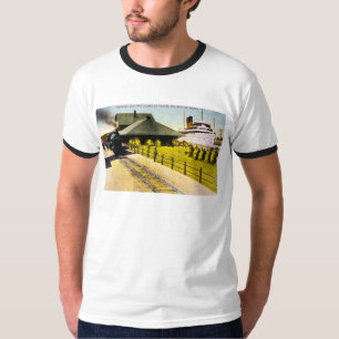 Facklig bussgarage i Sault Ste. Marie Michigan Tee Shirt