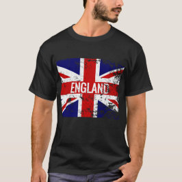 Facklig jack bedrövad England brittisk flagga T-shirt