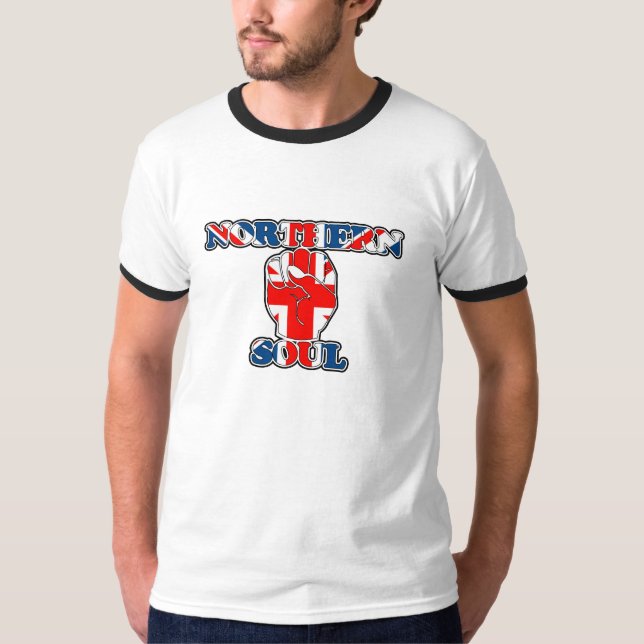Facklig jack för nordlig Soul T-shirt (Framsida)