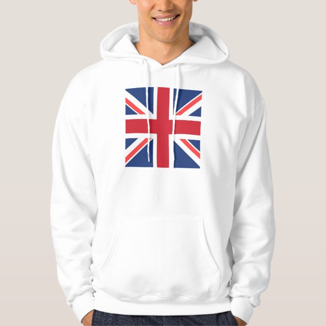 Facklig jack sweatshirt med luva (Framsida)