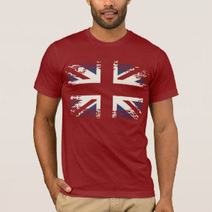 Facklig jack (UK-flagga), grungestil T-shirt