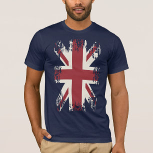 Facklig jack (UK-flagga), grungestil Tröja
