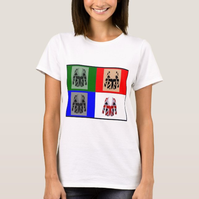 "Facklig jacka ", T-shirt (Framsida)