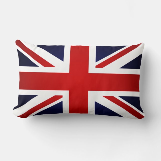 facklig jackflagga - Storbritannien brittisk Lumbarkudde (Framsida)