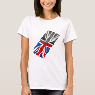 Facklig jackflagga t-shirt