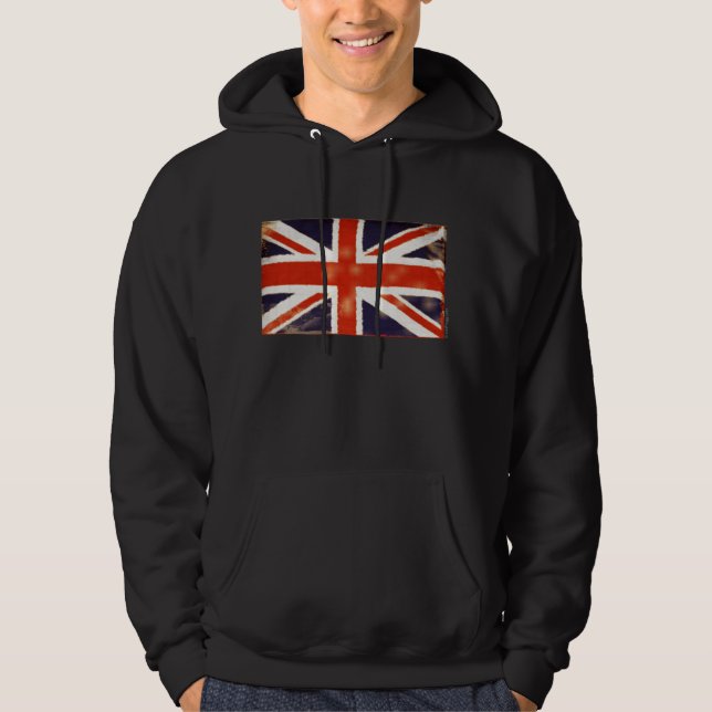 Facklig jackHoodie för vintage Sweatshirt Med Luva (Framsida)