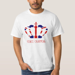 Facklig jackkrona rolig   för Prince Charmig   T Shirt