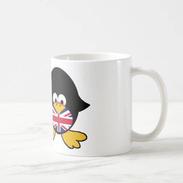 Facklig jackpingvin kaffemugg (Höger)