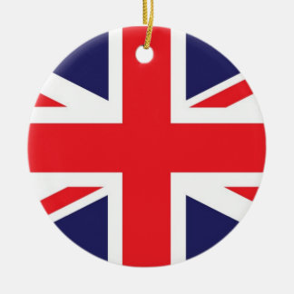 Facklig jackUnited Kingdom flagga Julgransprydnad Keramik