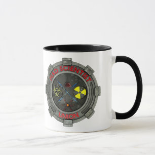 Facklig kaffemugg för tokig forskare