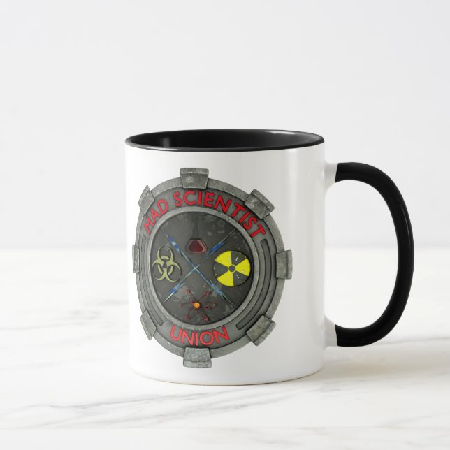 Facklig kaffemugg för tokig forskare (Höger)